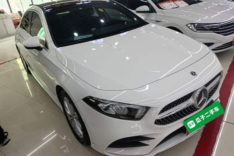 Used Mercedes-Benz A-Class 2020 Restyled A 200 L Sport Sedan Fashion Version Front Right 45 Deg