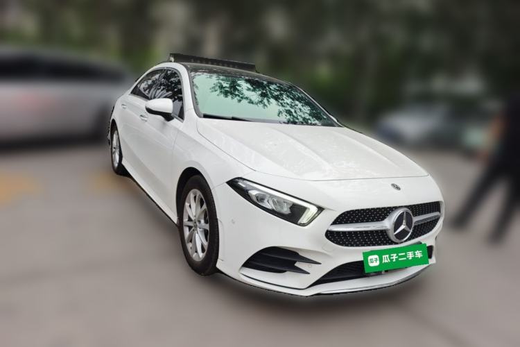Used Mercedes-Benz A-Class 2020 Restyled A 200 L Sport Sedan Fashion Version Front Right 45 Deg