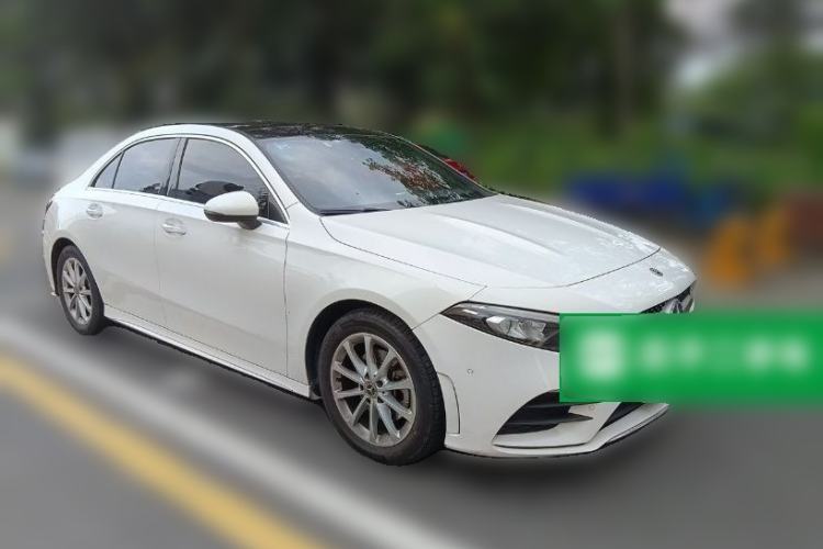 Used Mercedes-Benz A-Class 2020 Restyled A 200 L Sport Sedan Dynamic Version Front Right 45 Deg
