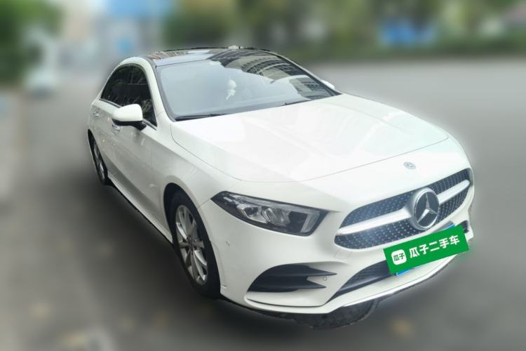 Used Mercedes-Benz A-Class 2020 Restyled A 200 L Sport Sedan Dynamic Version Front Right 45 Deg