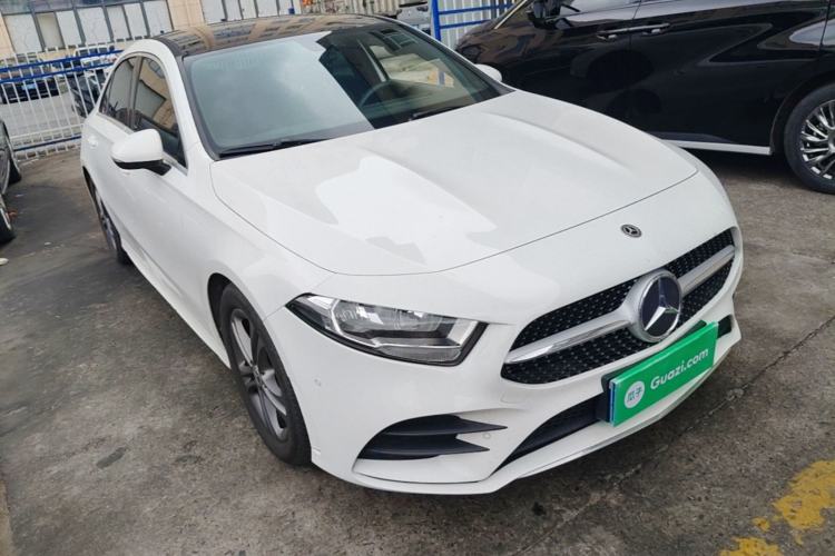 Used Mercedes-Benz A-Class 2020 Second Facelift A 180 L Sport Sedan Front Right 45 Deg