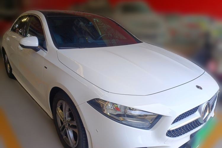 Used Mercedes-Benz A-Class 2020 Second Facelift A 180 L Sport Sedan Front Right 45 Deg