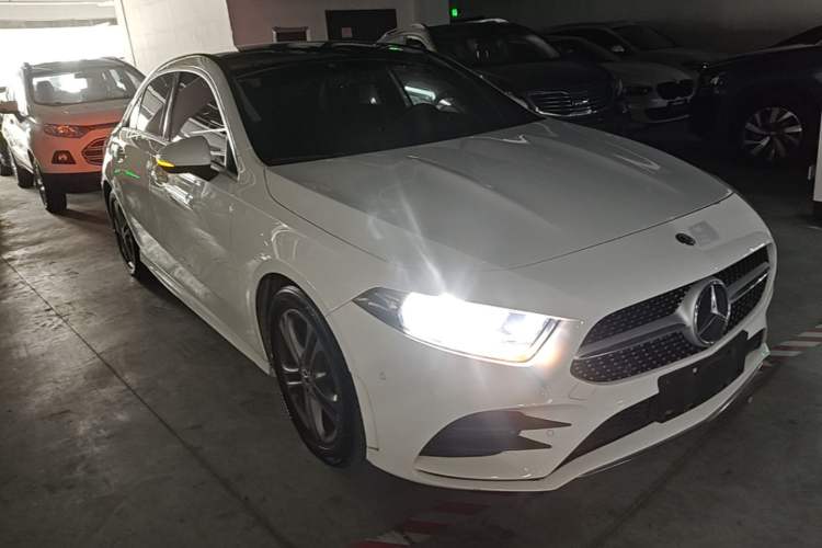 Used Mercedes-Benz A-Class 2020 Second Facelift A 180 L Sport Sedan Front Right 45 Deg