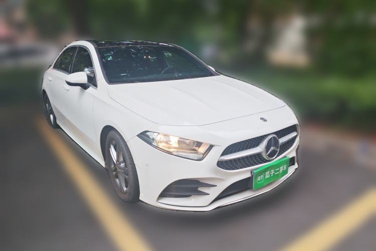 Used Mercedes-Benz A-Class 2020 Second Facelift A 180 L Sport Sedan Front Right 45 Deg