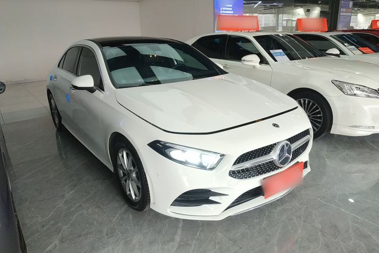 Used Mercedes-Benz A-Class 2020 Restyled A 200 L Sport Sedan Dynamic Version Front Right 45 Deg