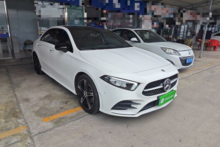 Used Mercedes-Benz A-Class 2020 A 220 L 4MATIC Sport Sedan Front Right 45 Deg