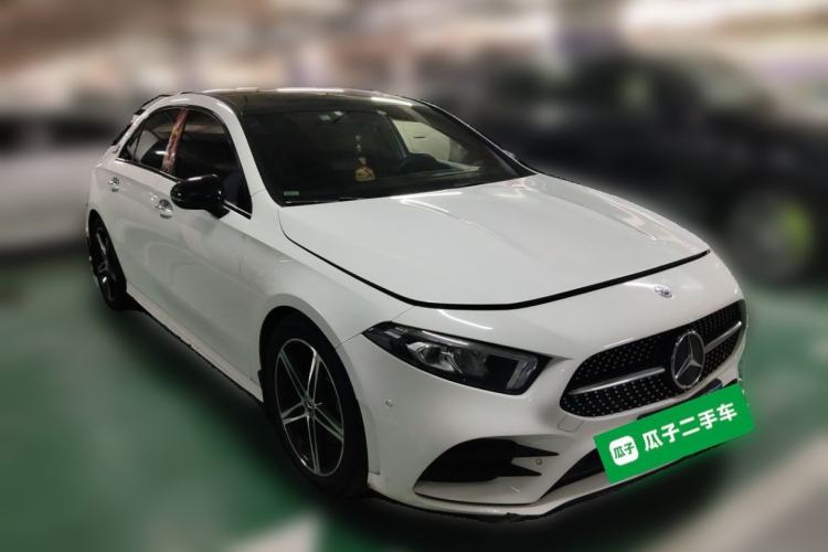 Used Mercedes-Benz A-Class 2020 A 220 L 4MATIC Sport Sedan Front Right 45 Deg