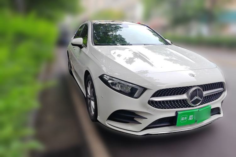 Used Mercedes-Benz A-Class 2020 Restyled A 200 L Sport Sedan Dynamic Version Front Right 45 Deg