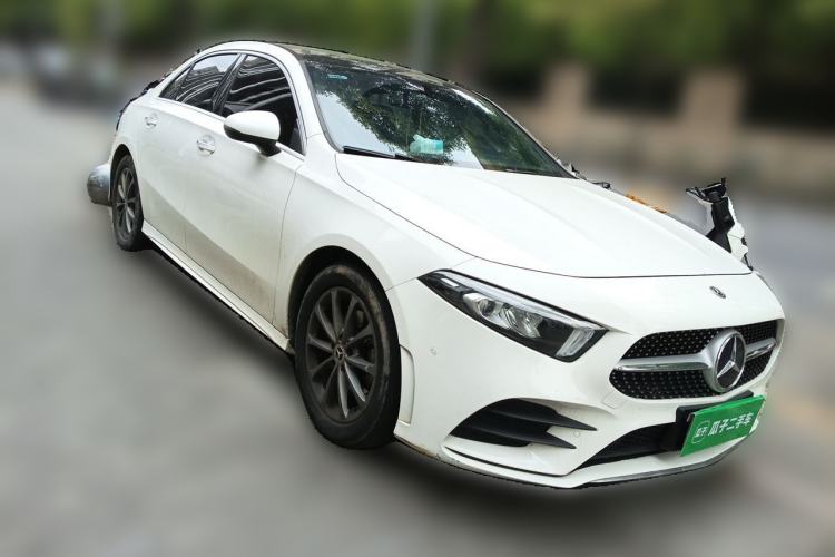 Used Mercedes-Benz A-Class 2020 Restyled A 200 L Sport Sedan Dynamic Version Front Right 45 Deg