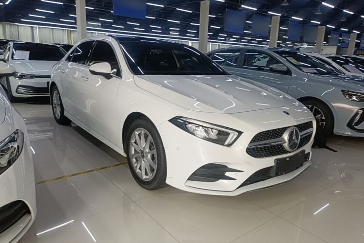 Used Mercedes-Benz A-Class 2020 Restyled A 200 L Sport Sedan Fashion Version Front Right 45 Deg
