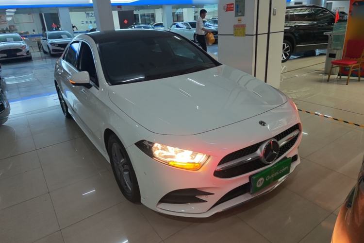 Used Mercedes-Benz A-Class 2020 Second Facelift A 180 L Sport Sedan Front Right 45 Deg