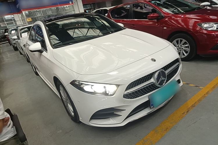 Used Mercedes-Benz A-Class 2020 Restyled A 200 L Sport Sedan Fashion Version Front Right 45 Deg