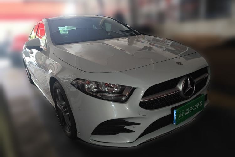 Used Mercedes-Benz A-Class 2020 Second Facelift A 180 L Sport Sedan Front Right 45 Deg