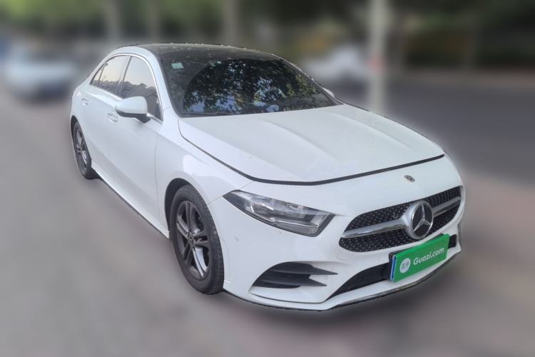 Used Mercedes-Benz A-Class 2020 Second Facelift A 180 L Sport Sedan Front Right 45 Deg