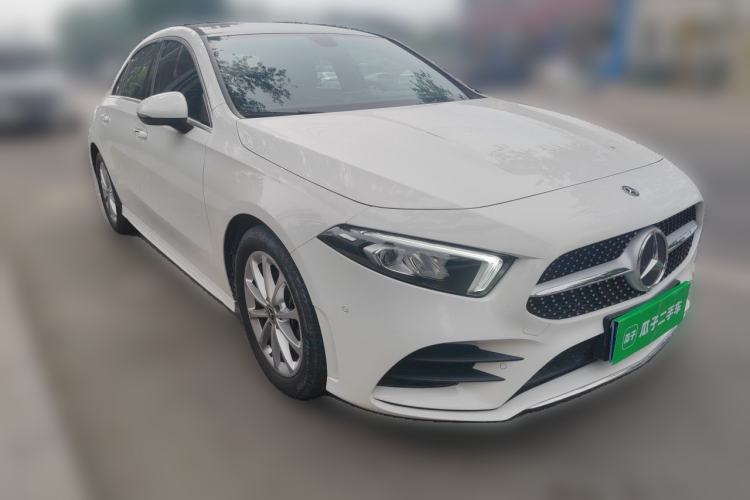 Used Mercedes-Benz A-Class 2020 Restyled A 200 L Sport Sedan Fashion Version Front Right 45 Deg