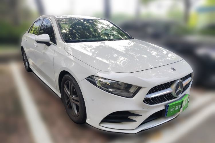 Used Mercedes-Benz A-Class 2020 Second Facelift A 180 L Sport Sedan Front Right 45 Deg