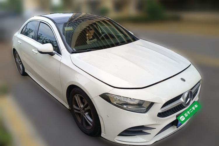 Used Mercedes-Benz A-Class 2020 Second Facelift A 180 L Sport Sedan Front Right 45 Deg