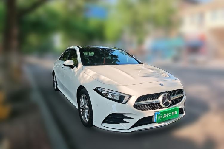Used Mercedes-Benz A-Class 2020 Restyled A 200 L Sport Sedan Dynamic Version Front Right 45 Deg