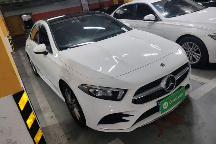 Used Mercedes-Benz A-Class 2020 Restyled A 200 L Sport Sedan Fashion Version Front Right 45 Deg