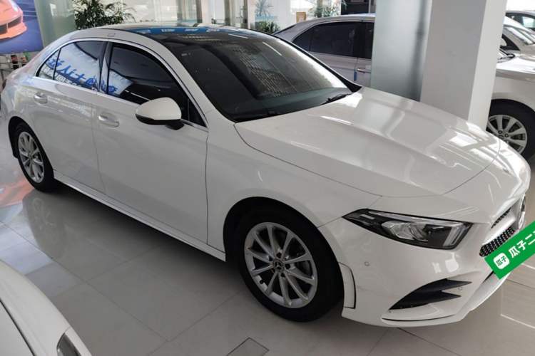 Used Mercedes-Benz A-Class 2020 Restyled A 200 L Sport Sedan Dynamic Version Front Right 45 Deg