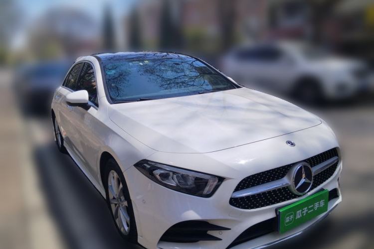 Used Mercedes-Benz A-Class 2020 Restyled A 200 L Sport Sedan Fashion Version Front Right 45 Deg