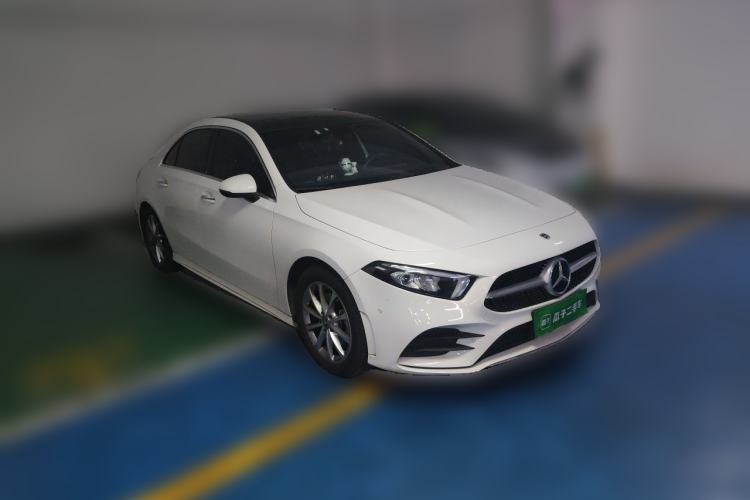 Used Mercedes-Benz A-Class 2020 Restyled A 200 L Sport Sedan Dynamic Version Front Right 45 Deg