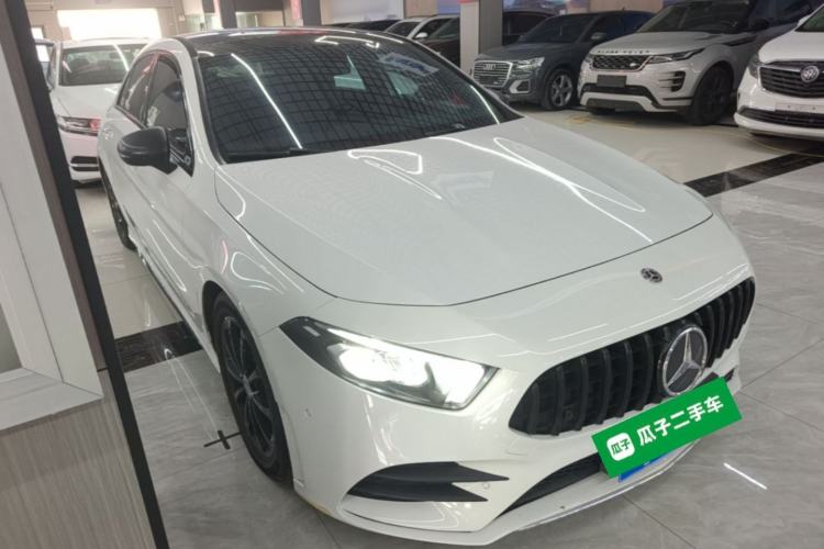 Used Mercedes-Benz A-Class 2020 Restyled A 200 L Sport Sedan Fashion Version Front Right 45 Deg