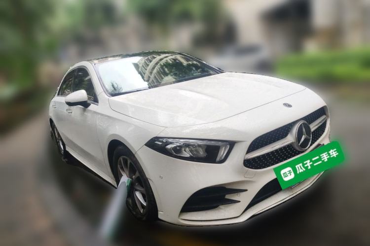 Used Mercedes-Benz A-Class 2020 Restyled A 200 L Sport Sedan Dynamic Version Front Right 45 Deg
