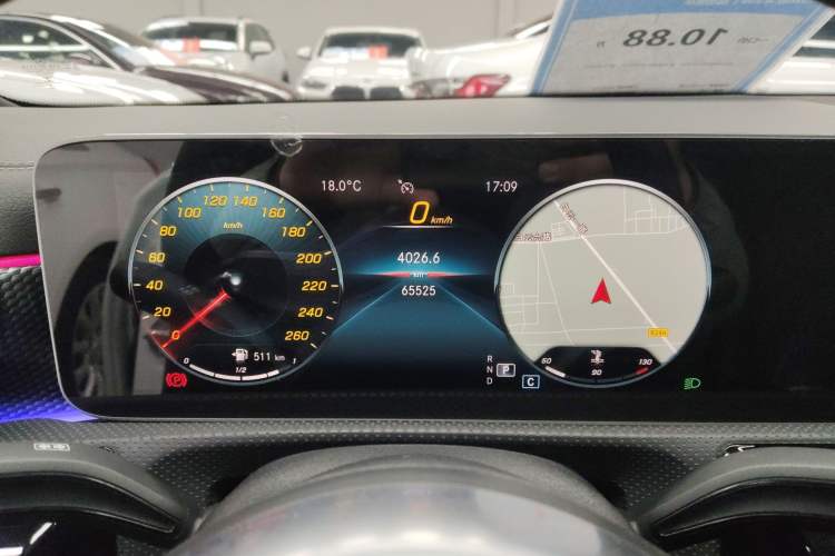 Used Mercedes-Benz A-Class 2020 Restyled A 200 L Sport Sedan Fashion Version Instrument Cluster