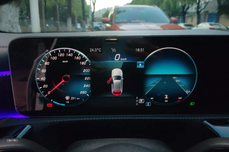 Used Mercedes-Benz A-Class 2020 A 200 L Sport Sedan Instrument Cluster
