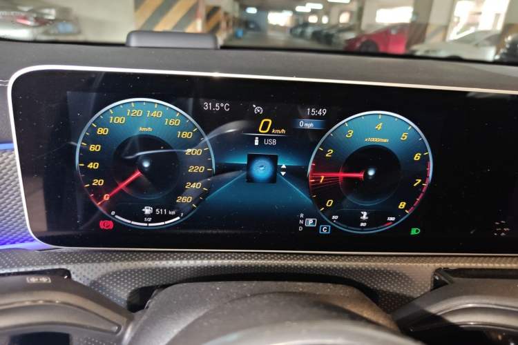 Used Mercedes-Benz A-Class 2020 Facelift A 180 L Sport Sedan Special Configuration Instrument Cluster