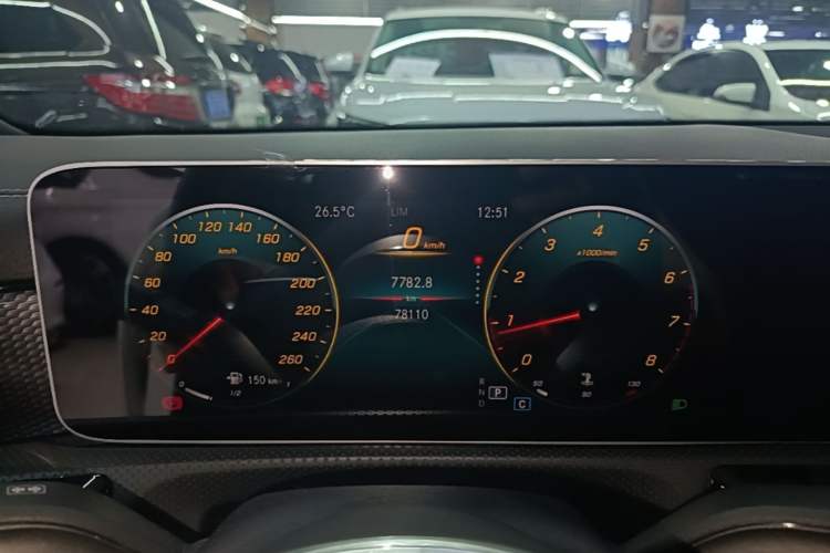 Used Mercedes-Benz A-Class 2020 Restyled A 200 L Sport Sedan Dynamic Version Instrument Cluster