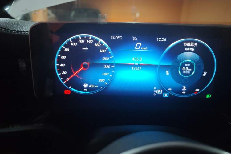 Used Mercedes-Benz A-Class 2020 Facelift A 180 L Sport Sedan Special Configuration Instrument Cluster