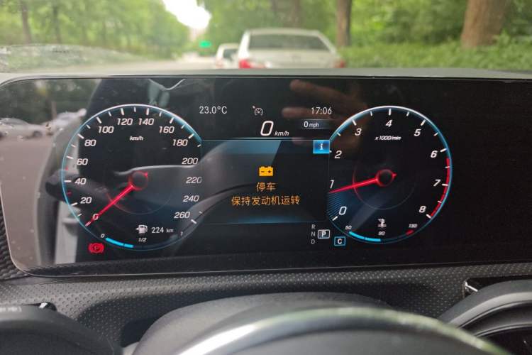 Used Mercedes-Benz A-Class 2020 Restyled A 200 L Sport Sedan Dynamic Version Instrument Cluster