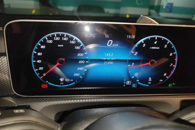 Used Mercedes-Benz A-Class 2020 Restyled A 200 L Sport Sedan Dynamic Version Instrument Cluster