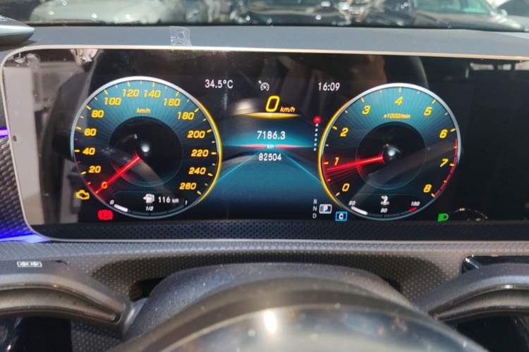 Used Mercedes-Benz A-Class 2020 Restyled A 200 L Sport Sedan Fashion Version Instrument Cluster