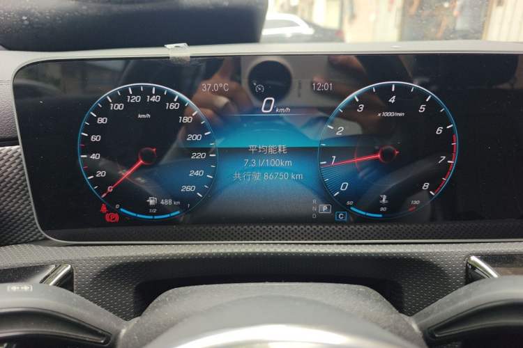 Used Mercedes-Benz A-Class 2020 Facelift A 180 L Sport Sedan Special Configuration Instrument Cluster