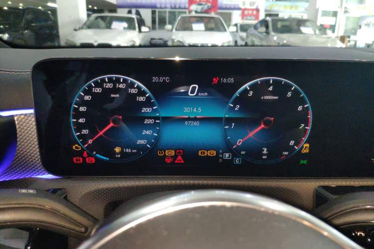 Used Mercedes-Benz A-Class 2020 Second Facelift A 180 L Sport Sedan Instrument Cluster