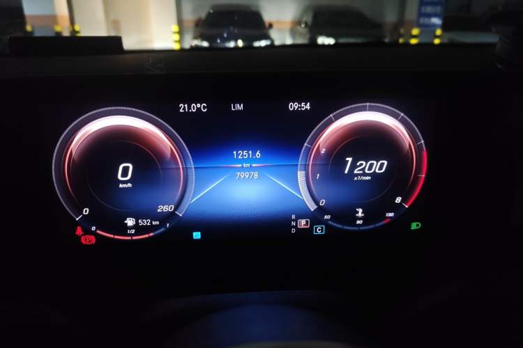 Used Mercedes-Benz A-Class 2020 Restyled A 200 L Sport Sedan Dynamic Version Instrument Cluster