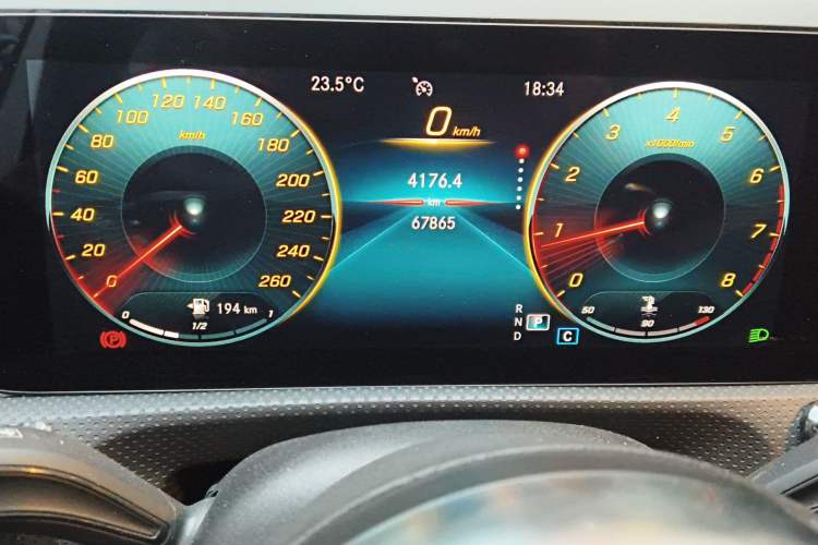 Used Mercedes-Benz A-Class 2020 A 200 L Sport Sedan Instrument Cluster