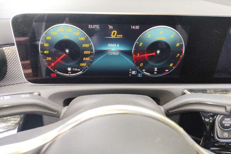 Used Mercedes-Benz A-Class 2020 Second Facelift A 180 L Sport Sedan Instrument Cluster
