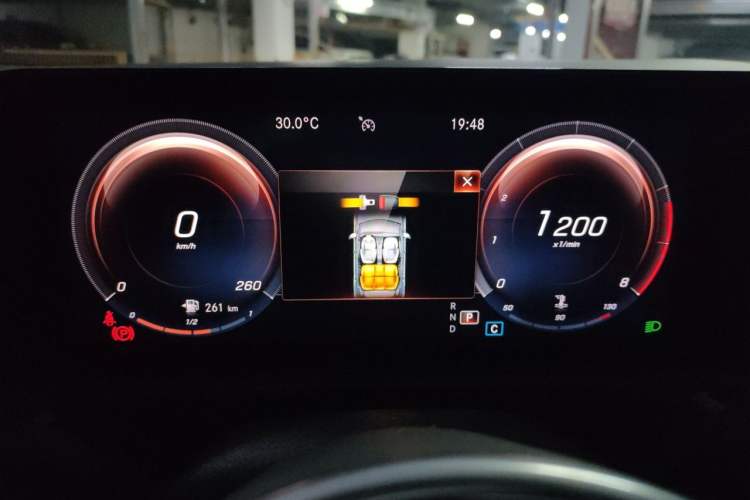 Used Mercedes-Benz A-Class 2020 Restyled A 200 L Sport Sedan Dynamic Version Instrument Cluster