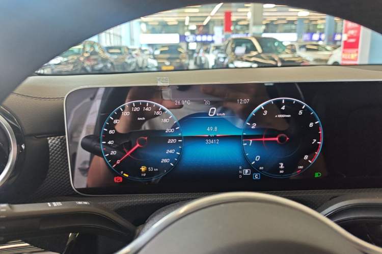 Used Mercedes-Benz A-Class 2020 Second Facelift A 180 L Sport Sedan Instrument Cluster