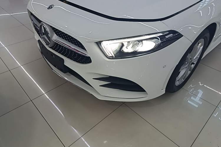 Used Mercedes-Benz A-Class 2020 Restyled A 200 L Sport Sedan Dynamic Version Left Front Headlight