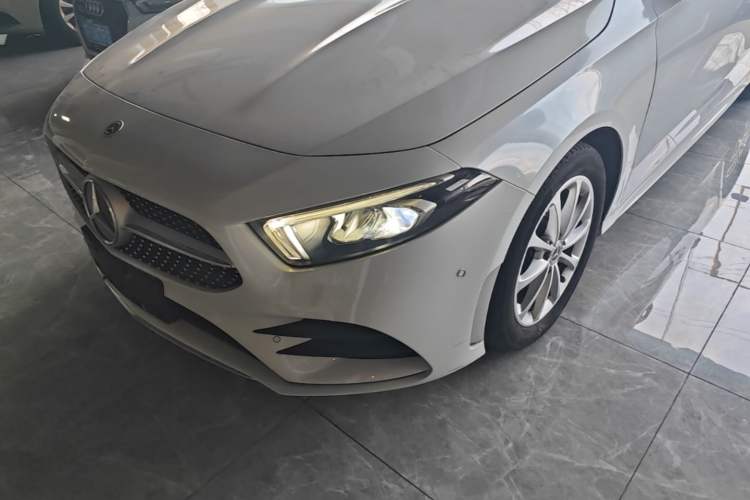 Used Mercedes-Benz A-Class 2020 Restyled A 200 L Sport Sedan Dynamic Version Left Front Headlight