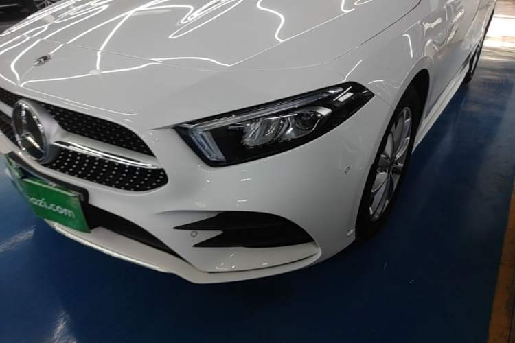 Used Mercedes-Benz A-Class 2020 Restyled A 200 L Sport Sedan Dynamic Version Left Front Headlight