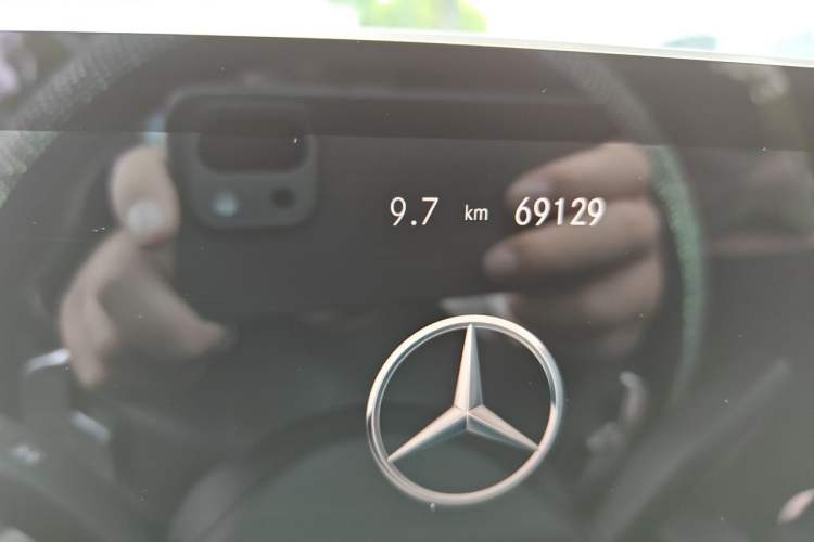 Used Mercedes-Benz A-Class 2020 A 200 L Sport Sedan Odometer Close Up