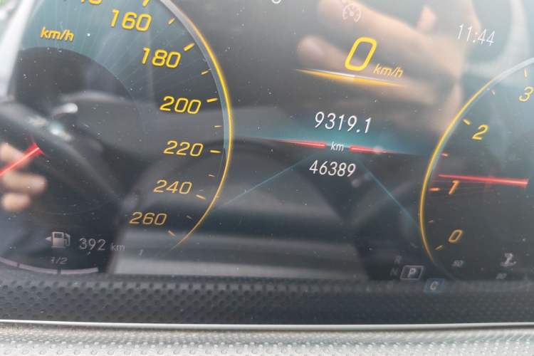 Used Mercedes-Benz A-Class 2020 Restyled A 200 L Sport Sedan Fashion Version Odometer Close Up
