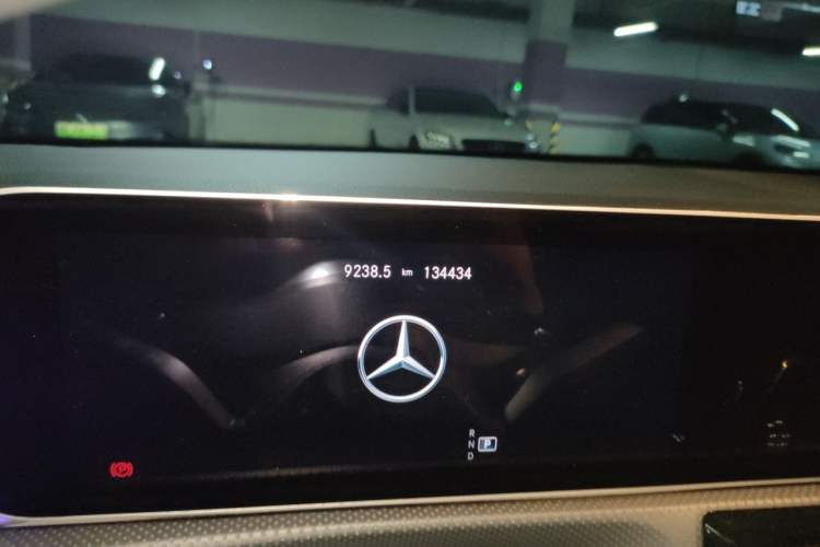 Used Mercedes-Benz A-Class 2020 A 200 L Sport Sedan Odometer Close Up