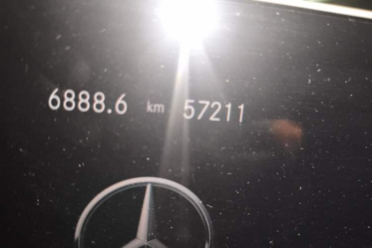 Used Mercedes-Benz A-Class 2020 A 200 L Sport Sedan Odometer Close Up